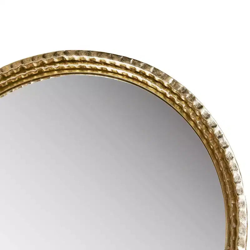 Madison Park 20"x45" Mia Specchio da parete di lusso elegante in metallo dorato a forma di arco: Nessun assemblaggio, Rettangolare, Con cornice, Montaggio a parete