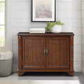 Cabinet Console Table with Storage, Wooden Sofa Table Storage Cabinet with Adjustable Storage Shelf, Retro Entryway Table for Entryway