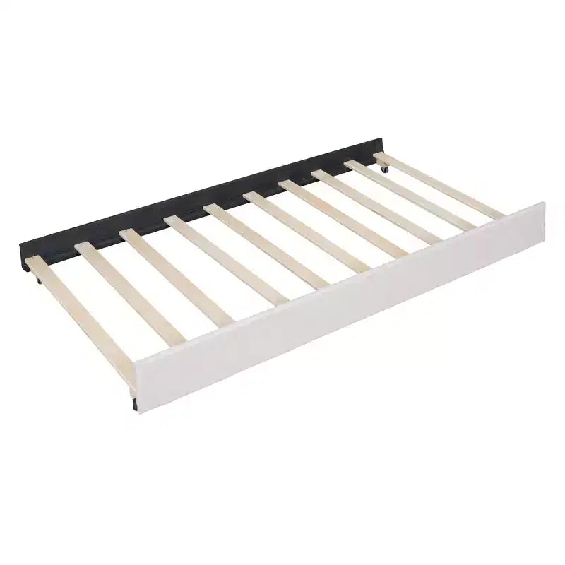 Letto a piattaforma moderno imbottito Luxystar con 2 cassetti e 1 letto estraibile