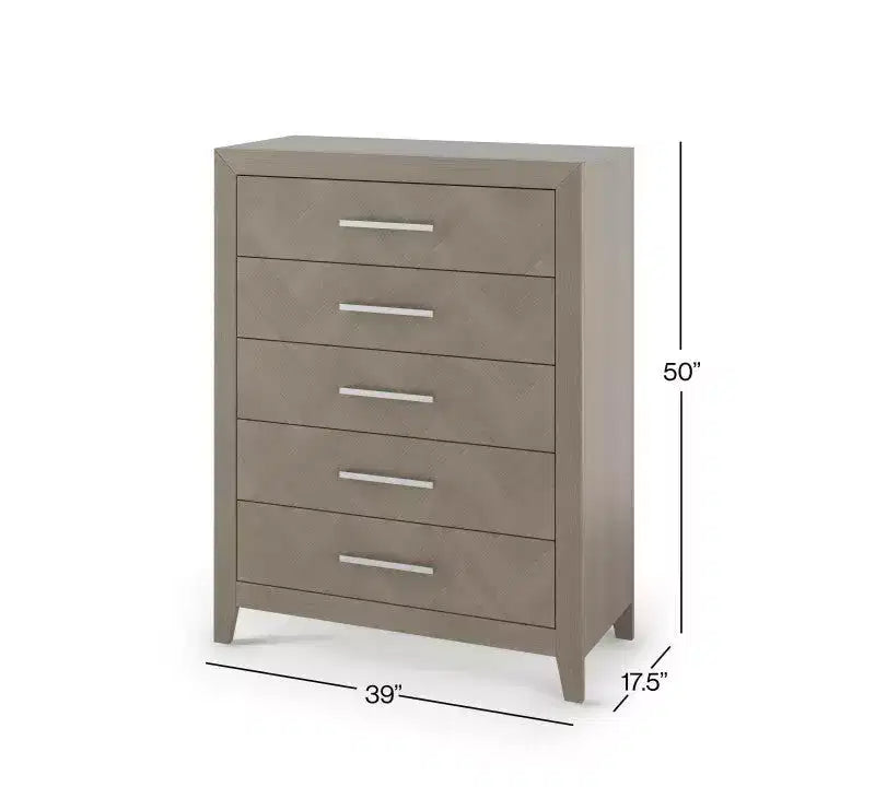 Set Nido Kieran composto da culla, cassettone doppio e cassettiera, 3 pezzi, include culla trasformabile 4-in-1, cassettone e cassettiera