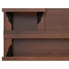 SOLID MANGO WOOD 32 inch Wide Square Industrial Lift Top Coffee Table