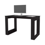 Scrivania per Computer da 120 cm, Scrivania Moderna con Piano in Melamina Antigraffio, Scrivania da Lavoro per Ufficio Domestico, Studio, Piccoli Spazi