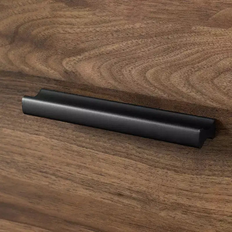 Cassettiera a 5 cassetti Musano Noce Naturale: Mobile Contenitore per Camera da Letta, Design Verticale, Superficie Laminata
