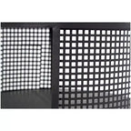 Olivia & May Metal Open Grid Frame 1 Shelf Accent Table: Round, No Assembly, Indoor Use