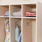 Streamline 3-Section Coat Locker with Cubby Storage, Classroom Furniture