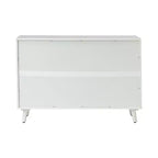 Alexis 3-Door Accent Cabinet with Lattice Doors Storage Sideboard