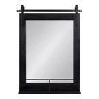 24 x 31 Specchio da parete incorniciato Cates con mensola - Kate & Laurel All Things Decor